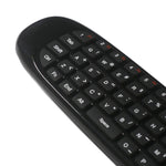 Teclado remoto sem fios recarregável C120 T10 Fly Air Mouse 2.4GHz para Android TV Box / PC, Teclado sem fios