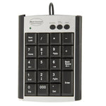 Teclado Multifuncional USB Não Sincronizado para Portátil com 19 Teclas, Teclado Multifuncional