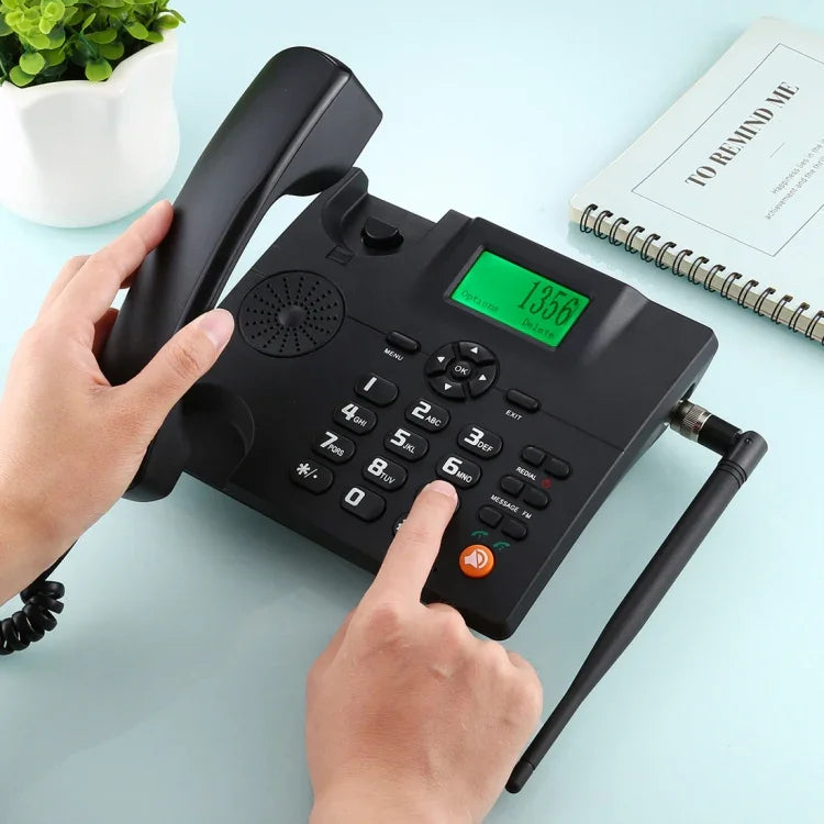 Telefone empresarial GSM sem fios ZT600S com ecrã TFT de 2,4 polegadas, quad band: GSM 850/900/1800/1900Mhz, ZT600S