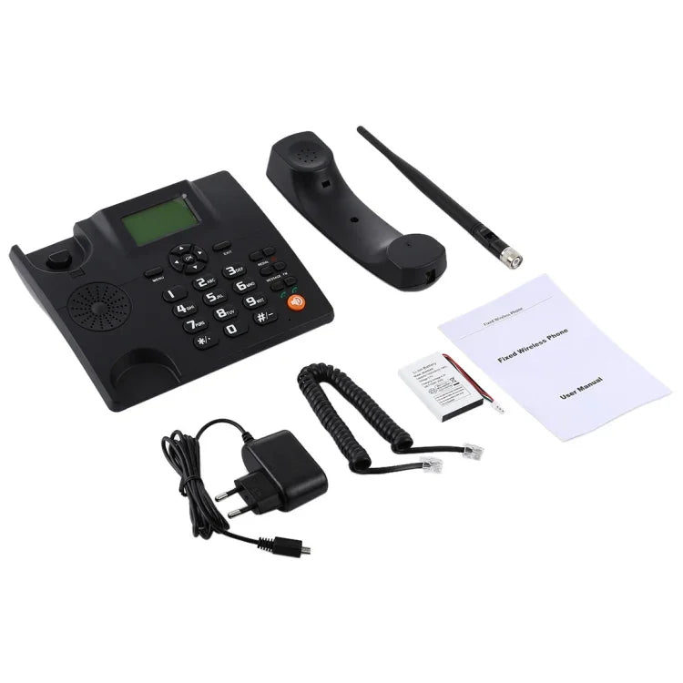 Telefone empresarial GSM sem fios ZT600S com ecrã TFT de 2,4 polegadas, quad band: GSM 850/900/1800/1900Mhz, ZT600S