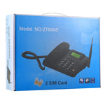 Telefone empresarial GSM sem fios ZT600S com ecrã TFT de 2,4 polegadas, quad band: GSM 850/900/1800/1900Mhz, ZT600S