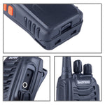 2 unidades de rádio portátil CB BAOFENG BF-888S Retevis UHF 5W 16 canais, transceptor FM