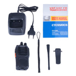 2 unidades de rádio portátil CB BAOFENG BF-888S Retevis UHF 5W 16 canais, transceptor FM