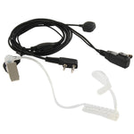 Auricular com microfone portátil para walkie talkies, ficha 3,5mm + 2,5mm