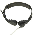 Auricular Transceptor de Controlo de Garganta para Walkie Talkies, Plugues 3,5mm + 2,5mm