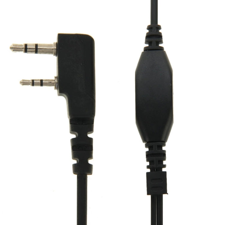 Auricular Transceptor de Controlo de Garganta para Walkie Talkies, Plugues 3,5mm + 2,5mm
