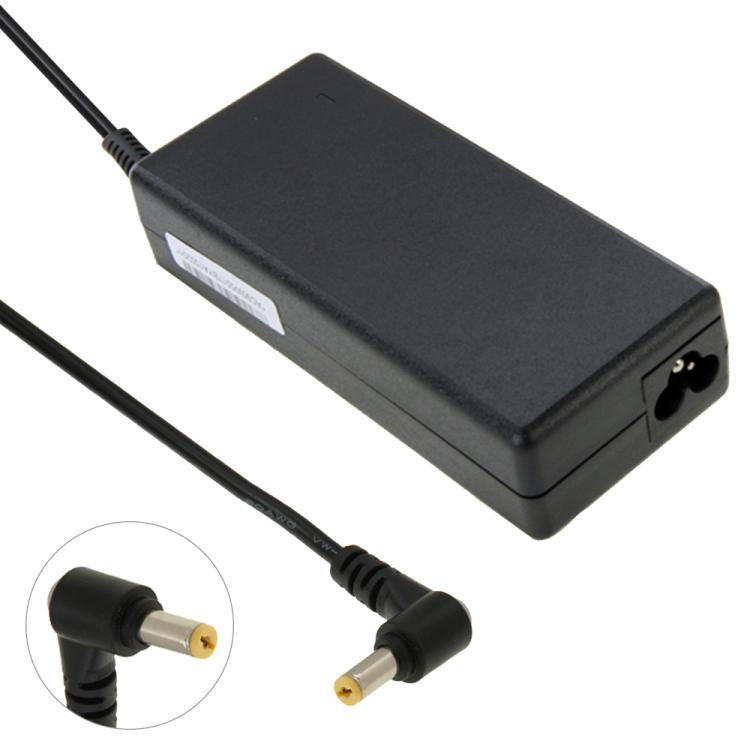 Mini Adaptador AC PA-1750-04 90W 19V 4,74A para Portátil Acer / Toshiba, Pontas de Saída: 5,5mm x 1,7mm