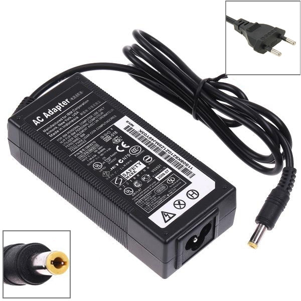 Adaptador AC 19V 3.42A 65W para portátil Lenovo, pontas de saída: 5.5 x 2.5mm, ficha EU, ficha US, ficha UK