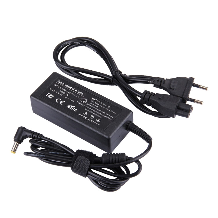 Adaptador AC 19V 3.42A 65W para portátil Acer, pontas de saída: 5.5 x 1.7mm, ficha EU, ficha AU, ficha US, ficha UK, ficha EU (versão original), ficha AU (versão original), ficha UK (versão original)