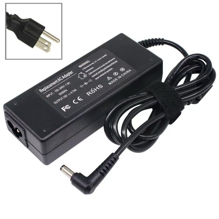 Adaptador CA com Ficha AU 19V 4.74A 90W para Portátil Toshiba, Pontas de Saída: 5.5 x 2.5mm