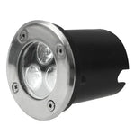 Luz Impermeável com 3 LEDs, DC 12V, Luz Branca