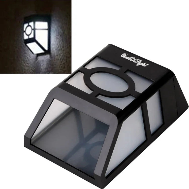 Luz de Cerca Solar com 2 LEDs para Montagem na Parede, S-LED-3090W, S-LED-3090WW