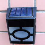 Luz de Cerca Solar com 2 LEDs para Montagem na Parede, S-LED-3090W, S-LED-3090WW