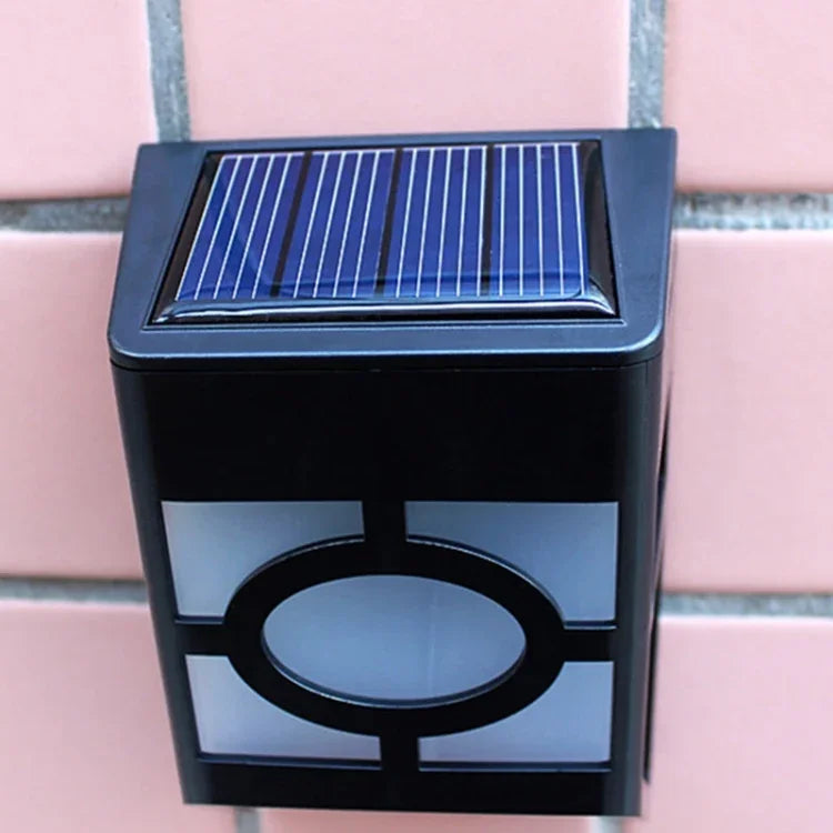 Luz de Cerca Solar com 2 LEDs para Montagem na Parede, S-LED-3090W, S-LED-3090WW