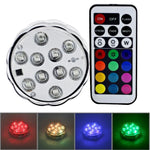 10 LEDs com Controlo Remoto