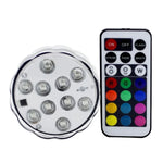 10 LEDs com Controlo Remoto