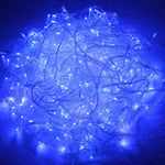 Para Festa de Natal, 300 LED com Controlador de 8 Funções, 220-240V, Ficha UE, 30m
