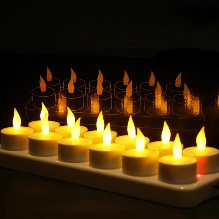 Luz Decorativa Recarrregável para Casa com Placa de Carregamento, Ficha EU Quente