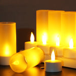 Luz Decorativa Recarrregável para Casa com Placa de Carregamento, Ficha EU Quente