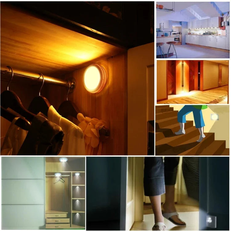 Luz LED 6 para Passagens, Corredores, Escadas, Armários