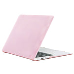 Estojo Protetor Rígido de Cristal para Laptop MacBook Air 13,3 polegadas A1466 2012-2017 / A1369 2010-2012, Rosa