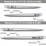 Estojo Protetor Rígido de Plástico Fosco para MacBook Air 11,6 polegadas, Para MacBook Air 11,6 polegadas