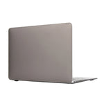 Estojo Protetor Rígido de Plástico Fosco Translúcido para Laptop MacBook 12 polegadas