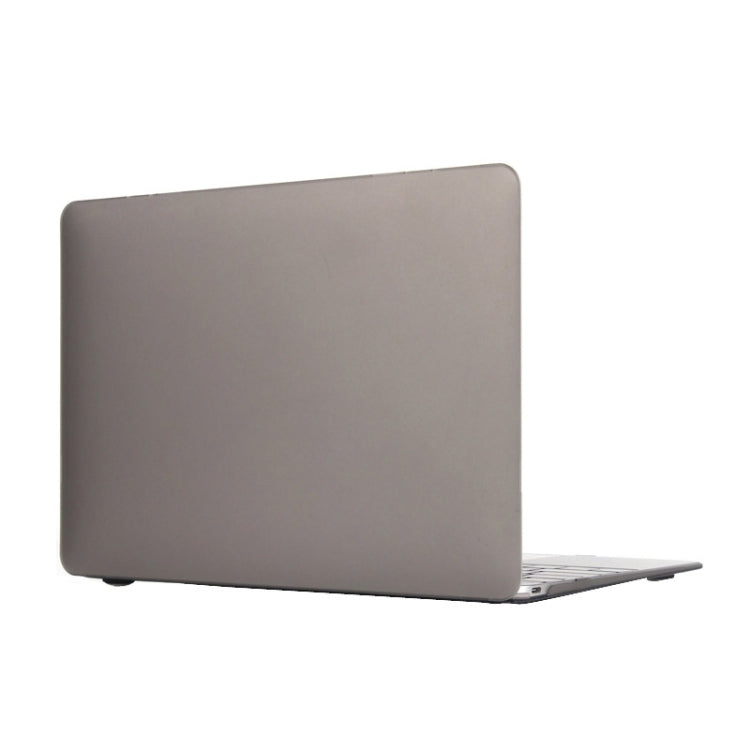 Estojo Protetor Rígido de Plástico Fosco Translúcido para Laptop MacBook 12 polegadas