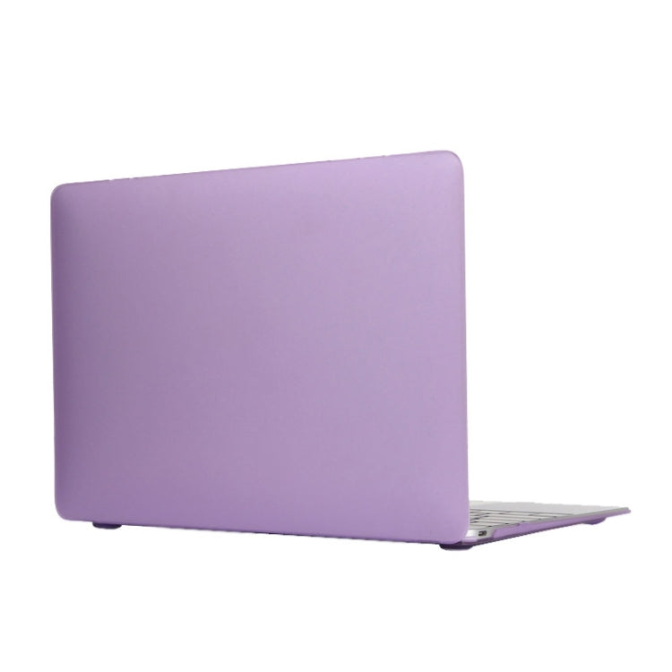 Estojo Protetor Rígido de Plástico Fosco Translúcido para Laptop MacBook 12 polegadas