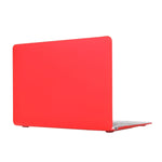 Estojo Protetor Rígido de Plástico Fosco Translúcido para Laptop MacBook 12 polegadas