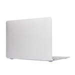 Estojo Protetor Rígido de Plástico Fosco Translúcido para Laptop MacBook 12 polegadas