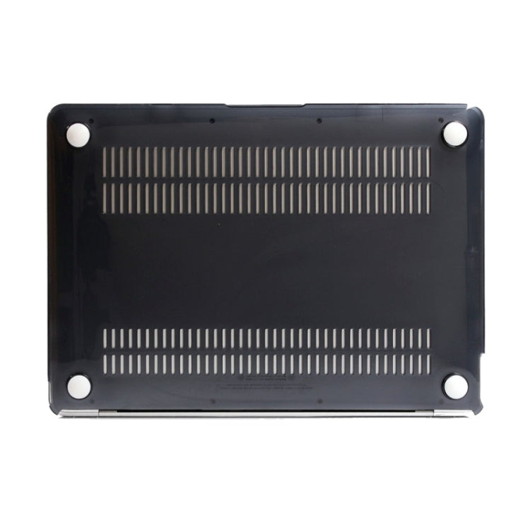 Estojo Protetor Rígido de Cristal Transparente Colorido para MacBook 12 polegadas