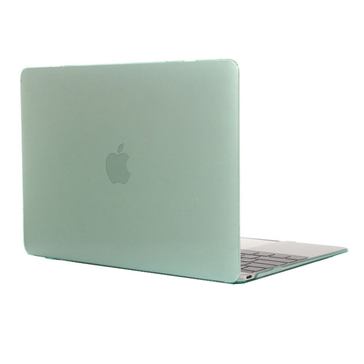 Estojo Protetor Rígido de Cristal Transparente Colorido para MacBook 12 polegadas