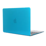 Estojo Protetor Rígido de Cristal Transparente Colorido para MacBook 12 polegadas