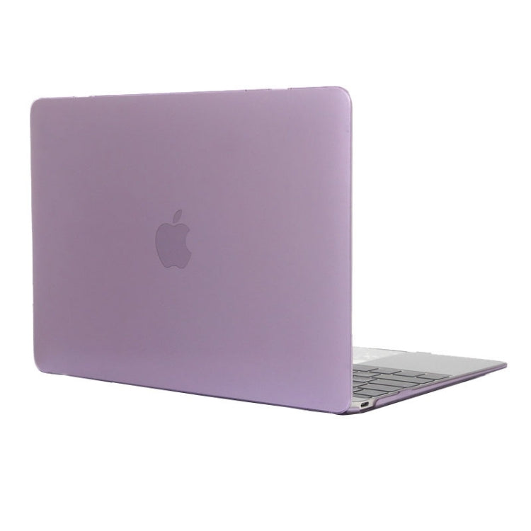 Estojo Protetor Rígido de Cristal Transparente Colorido para MacBook 12 polegadas