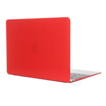 Estojo Protetor Rígido de Cristal Transparente Colorido para MacBook 12 polegadas