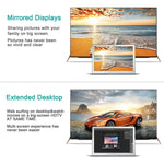 Adaptador Mini Display para VGA Fêmea de 15 Pinos para Apple, Mini DP para VGA 15 Pinos