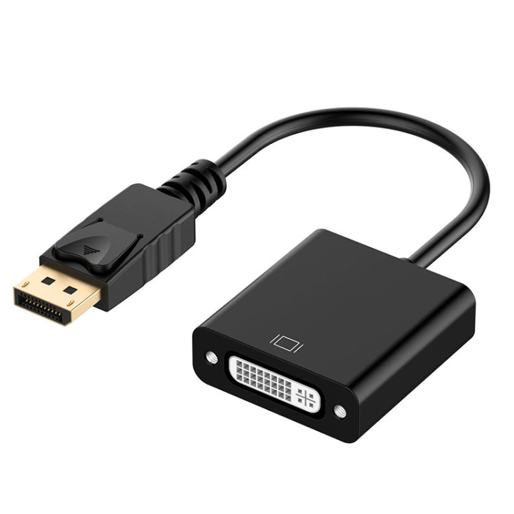 Adaptador DisplayPort Macho para DVI 24+5 Fêmea, Comprimento do Cabo: 12cm, DP Macho para DVI 24+5 Fêmea
