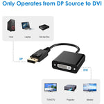 Adaptador DisplayPort Macho para DVI 24+5 Fêmea, Comprimento do Cabo: 12cm, DP Macho para DVI 24+5 Fêmea
