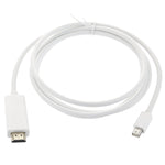 Cabo Mini DisplayPort para HDMI Macho, Comprimento: 1,5m, Mini DP para HDMI Macho