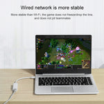 Adaptador Ethernet Rápido USB 2.0 de Alta Velocidade