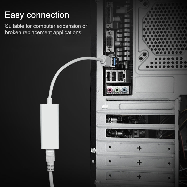 Adaptador Ethernet Rápido USB 2.0 de Alta Velocidade