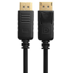 Cabo DisplayPort Macho para HDMI Macho, Comprimento do Cabo: 1,8m, DP para HDMI Macho Preto