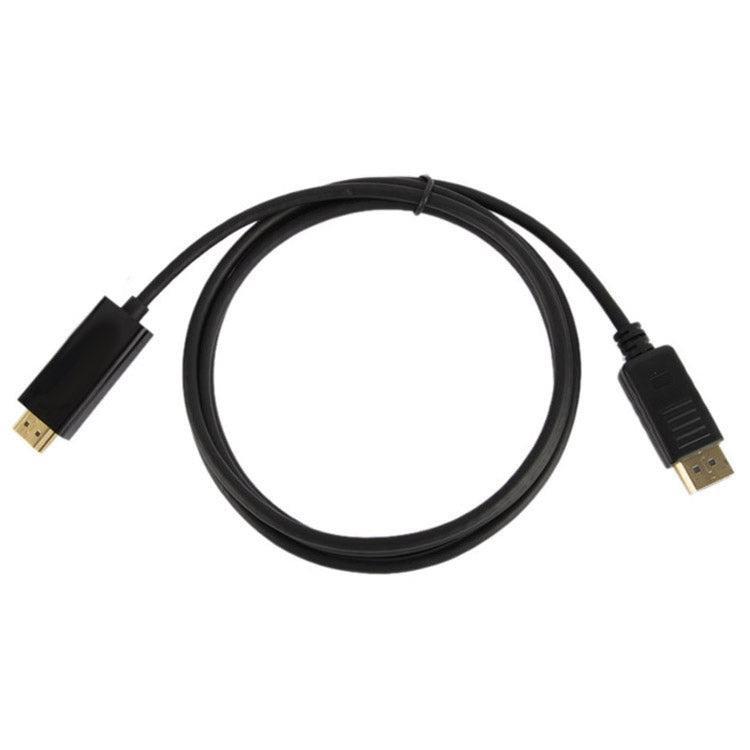 Cabo DisplayPort Macho para HDMI Macho, Comprimento do Cabo: 1,8m, DP para HDMI Macho Preto