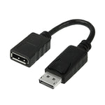 Cabo DisplayPort Macho para DisplayPort Fêmea, Comprimento: 1,8m, DP Macho para DP Fêmea, DP para DP Fêmea