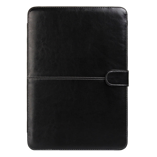 Capa de Couro para Portátil com Fecho de Pressão para MacBook Pro 13,3 polegadas