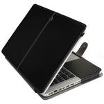 Capa de Couro para Portátil com Fecho de Pressão para MacBook Pro 13,3 polegadas