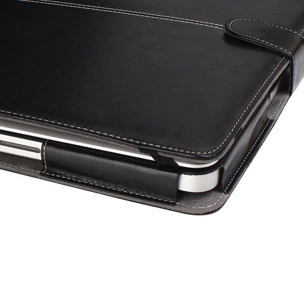 Capa de Couro para Portátil com Fecho de Pressão para MacBook Pro 13,3 polegadas