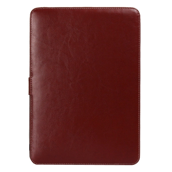 Capa de Couro para Portátil com Fecho de Pressão para MacBook Pro 13,3 polegadas