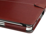 Capa de Couro para Portátil com Fecho de Pressão para MacBook Pro 13,3 polegadas